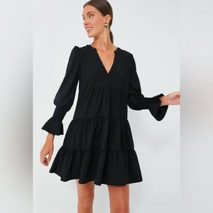 Pomander Place Tuckernuck Navy Crepe Kenzo Dress XS